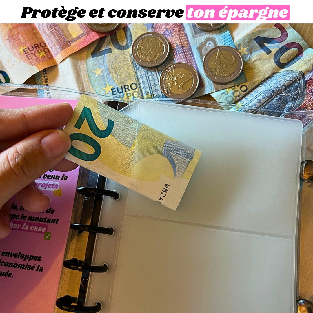 Relève le défi - Classeur personnalisé pour épargner