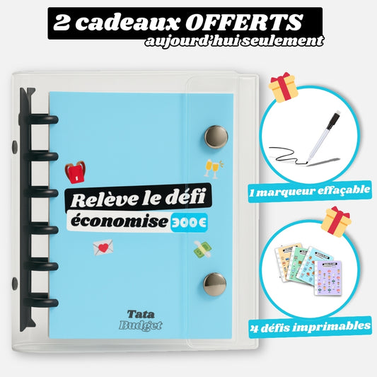 Mon premier classeur d’épargne – Le défi 300€ pour enfant